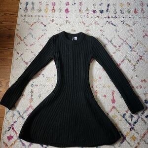 H&M Black Sweater Dress